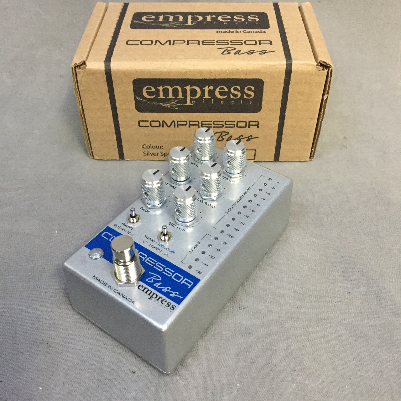 Empress Effects Bass Compressor Silver（中古）【楽器検索デジマート】