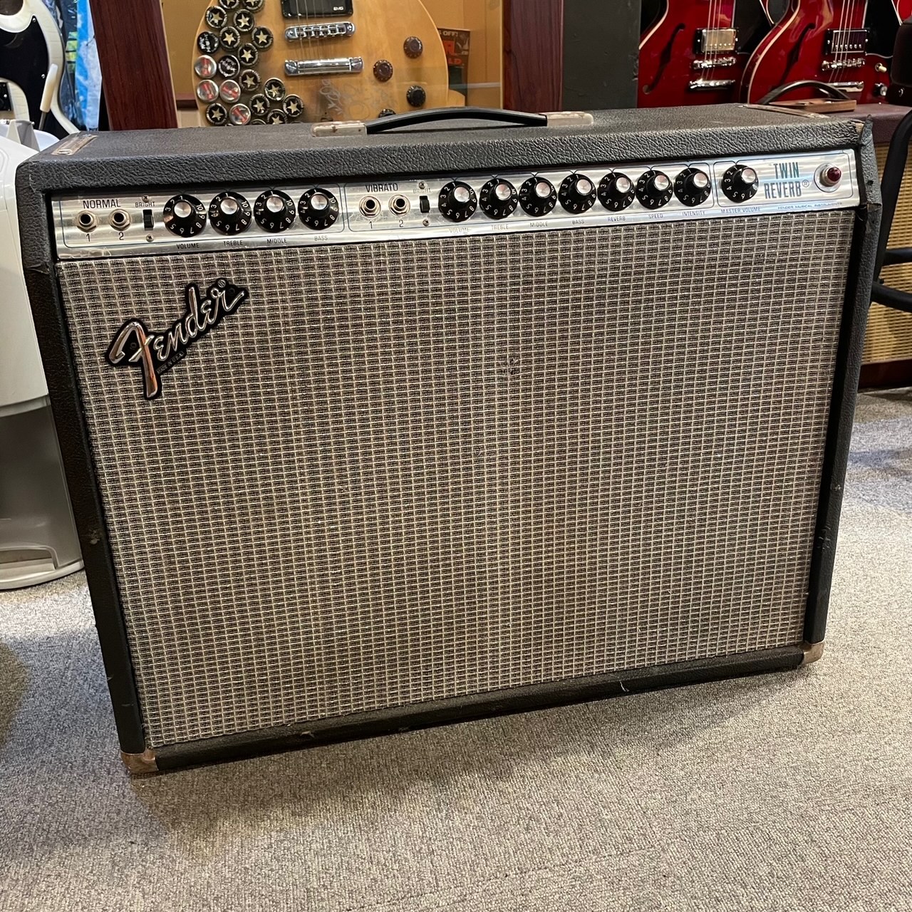 Fender Twin Reverb 銀パネ ジャンク - www.stedile.com.br