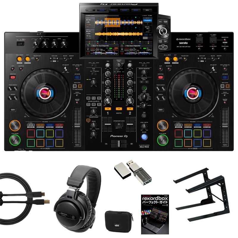 Pioneer Dj XDJ-RX3 + ATH PRO5X DJヘッドホン付属 7点SET【Pioneer DJオリジナルUSBメモリー(USB3.0対応  128GB)を...（新品/送料無料）【楽器検索デジマート】