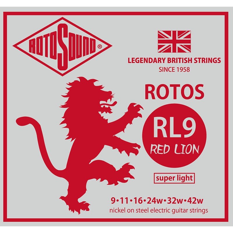 ROTOSOUND RED LION (ROT-RL9/Super Light)（新品）【楽器検索デジマート】