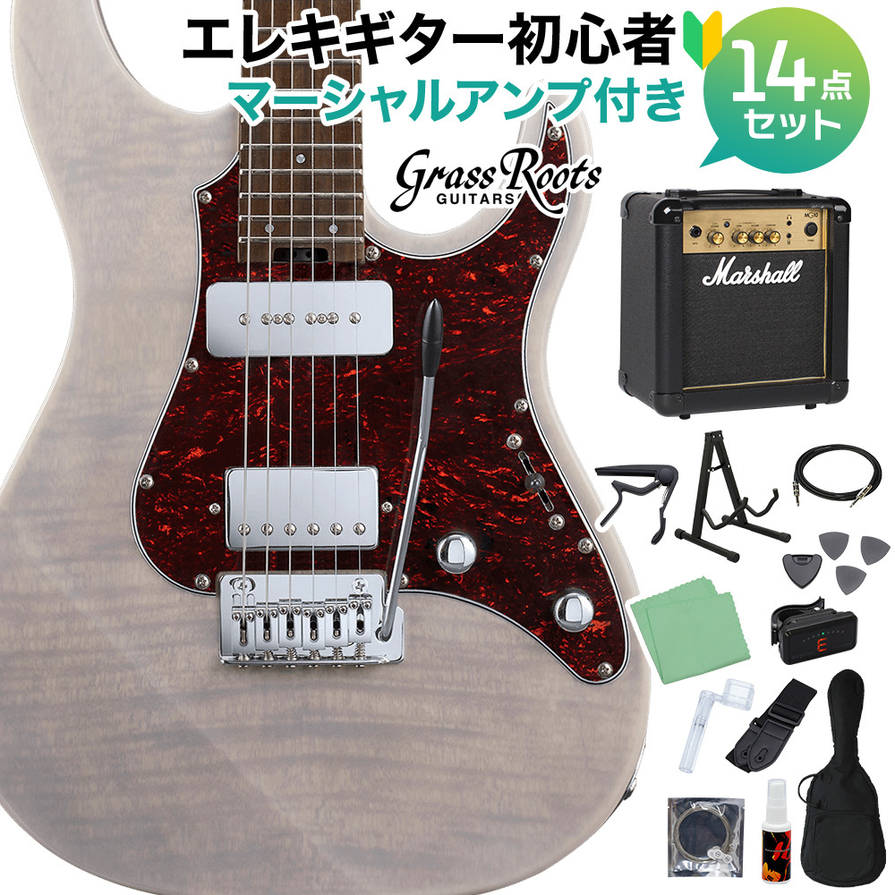 GrassRoots G-SN-CTM/P Blond エレキギター初心者14点セット