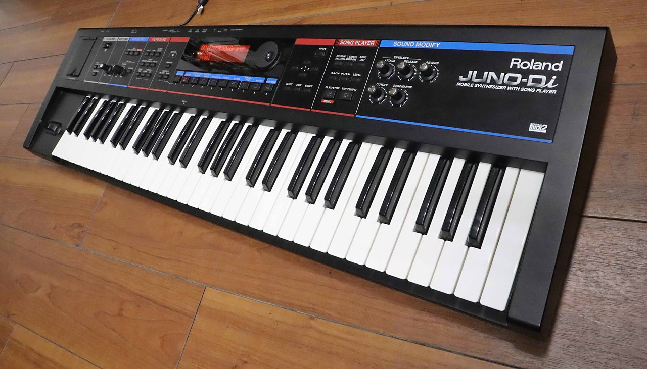 Roland JUNO Di シンセサイザー キーボード 取扱説明書 - 鍵盤楽器