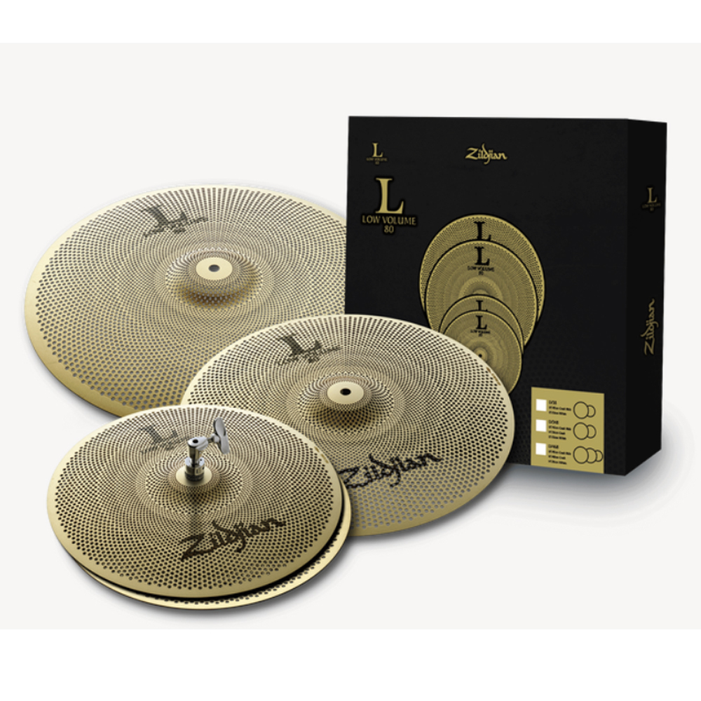 Zildjian L80 Low Volume Cymbal Set LV468【ジルジャン400周年記念