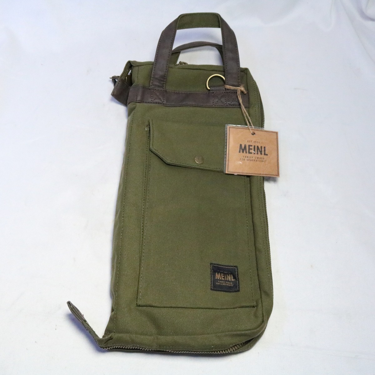 Meinl MWSGR WAXED CANVAS COLLECTION Stick Bag #Frorest Green