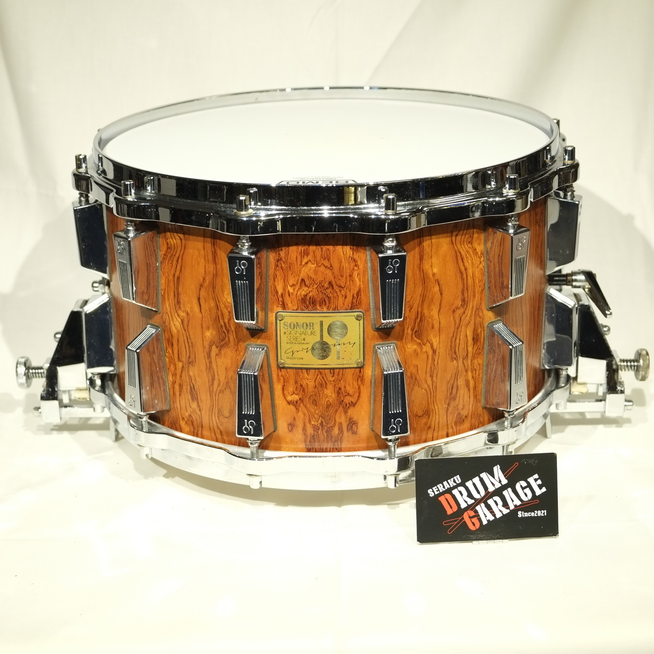 希少】SONOR ソナー シグネチャーシリーズ スネアドラム 専用ケース付 