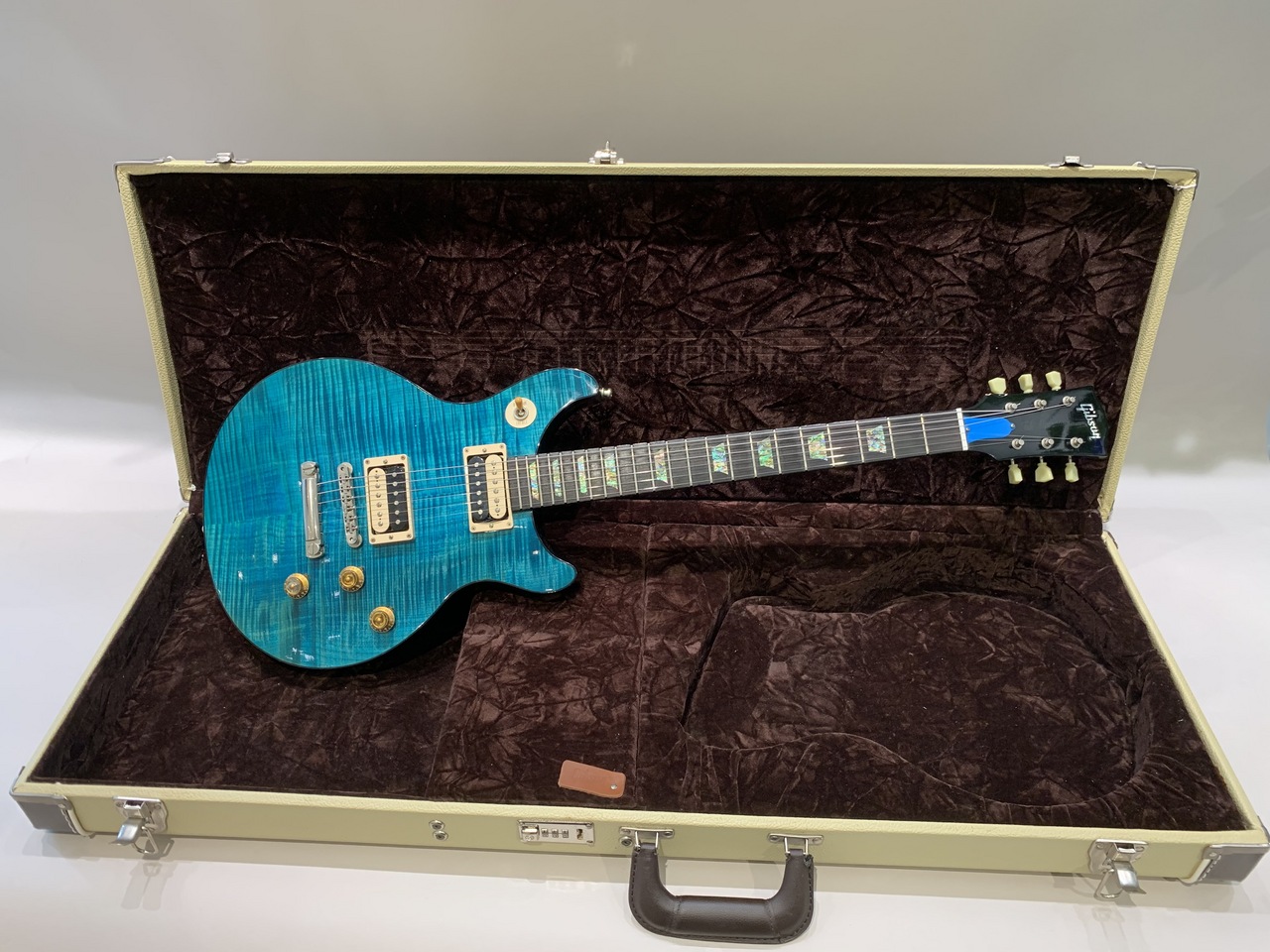 Gibson Custom Shop Tak Matsumoto Dc Standard Flametop Aqua Blue 1st Edition 中古 楽器検索デジマート