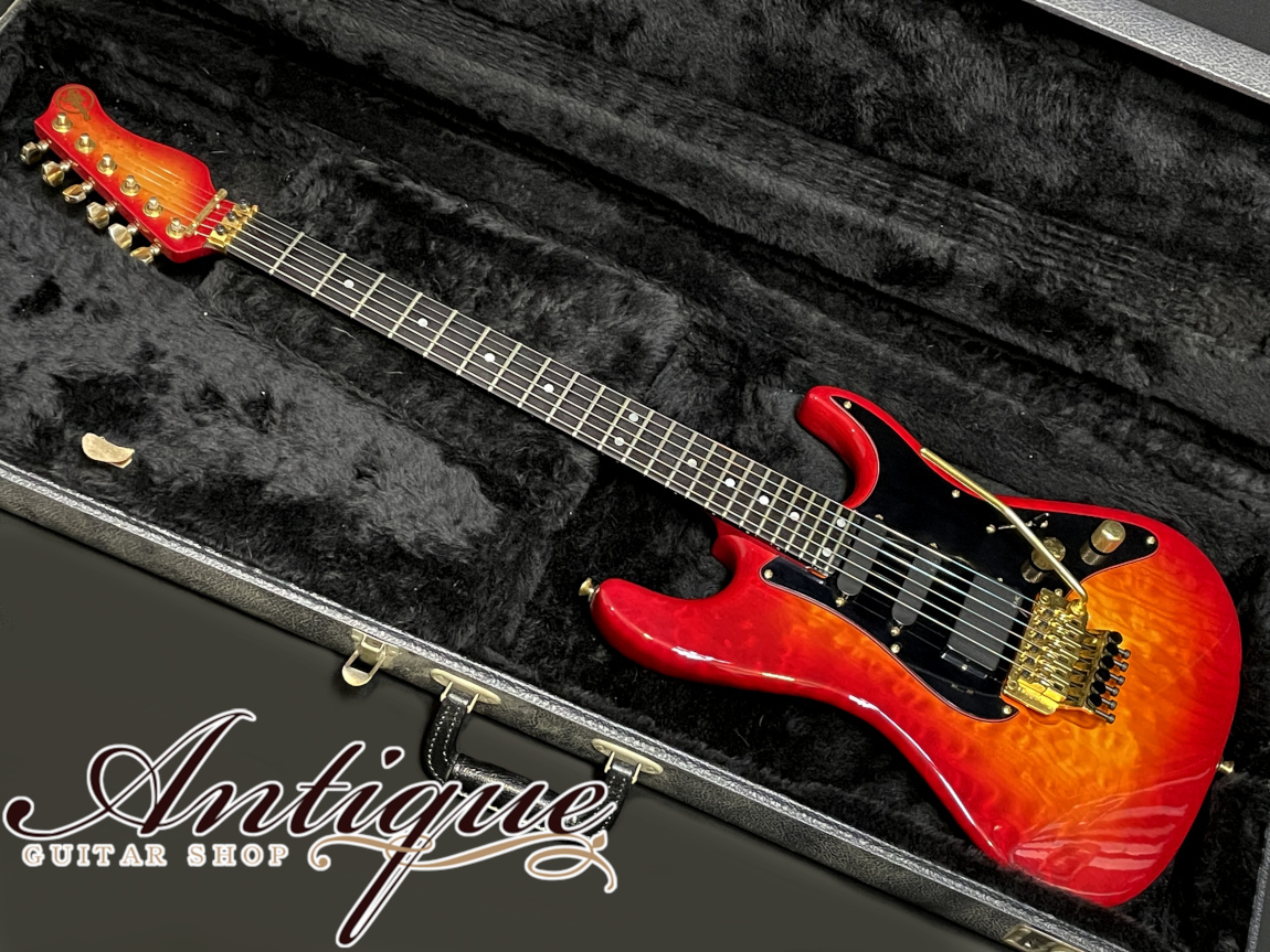 Valley Arts Custom Pro USA Steve Lukather Model 1990年製 Fireburst 
