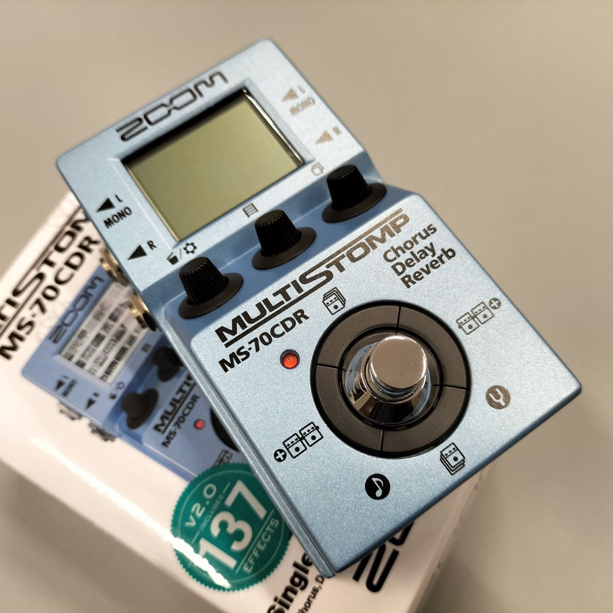 ギター ZOOM MS-70CDR MS-70CDR+ MultiStomp for Guitarists | Buy Now | ZOOM