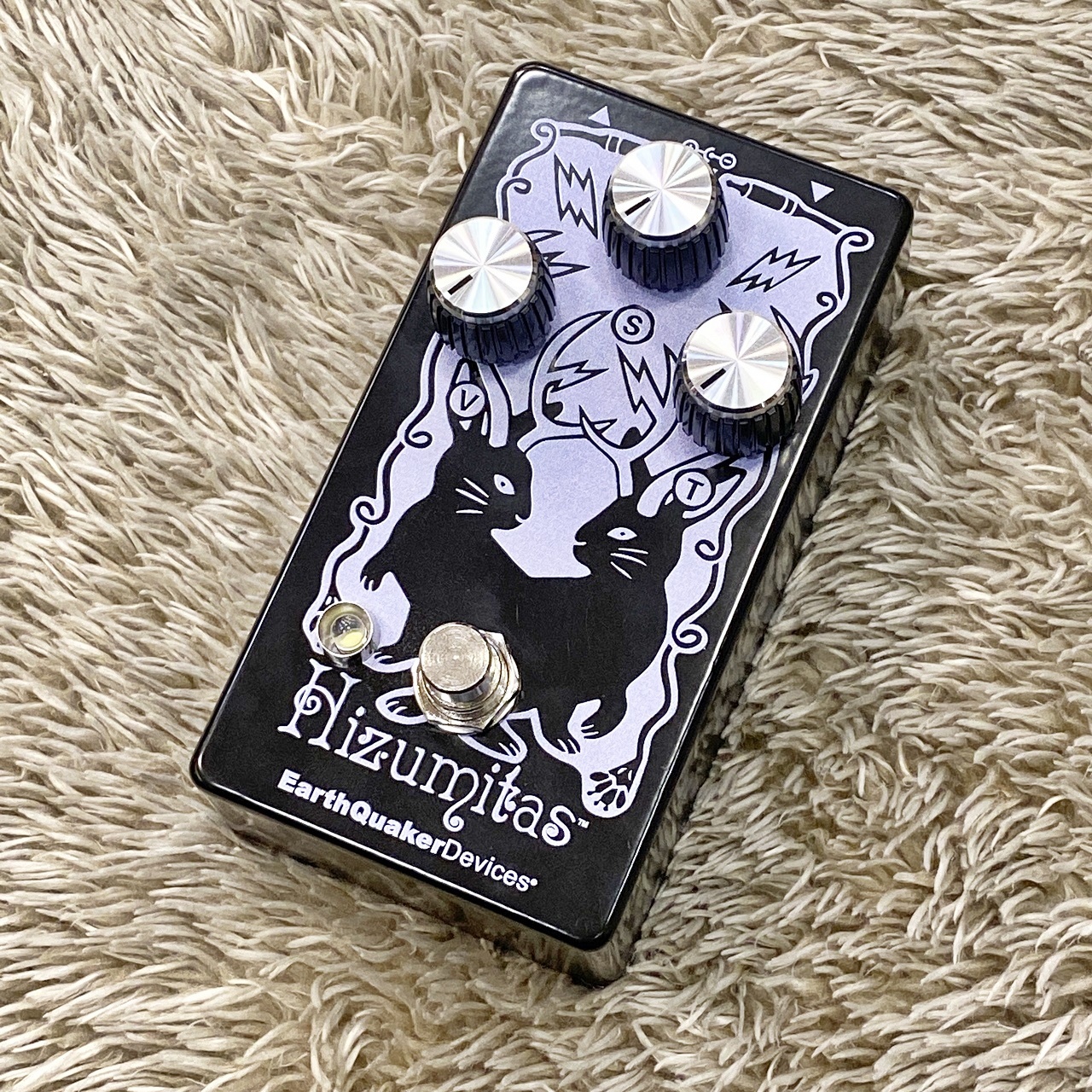 EarthQuaker Devices Hizumitas Gloss Black【限定品】【ファズ