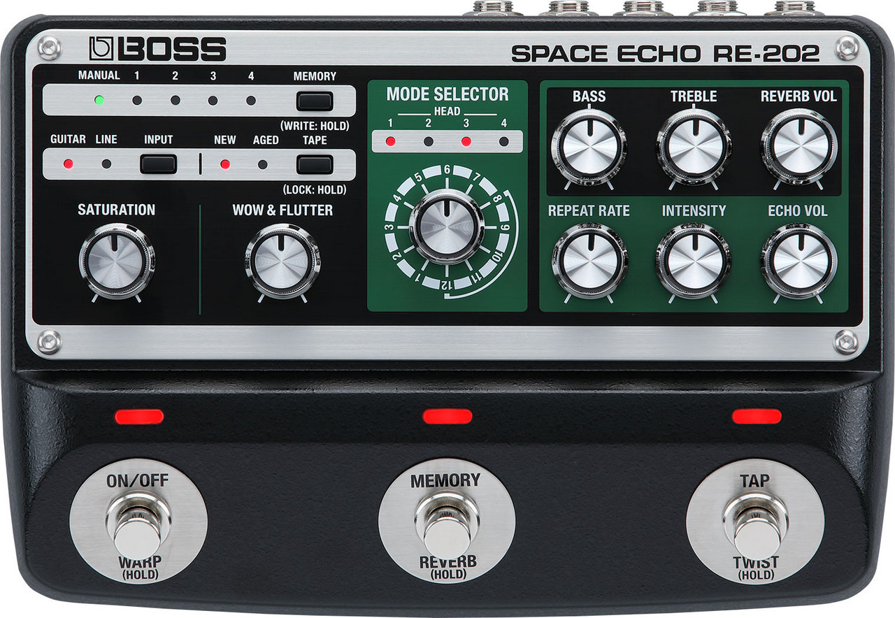 BOSS RE-202 Space Echo 未開封品（新品/送料無料）【楽器検索デジマート】