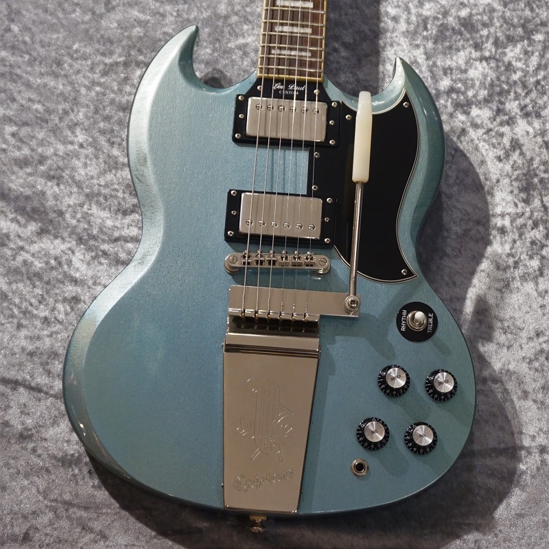 epiphone sg pelham blue maestro