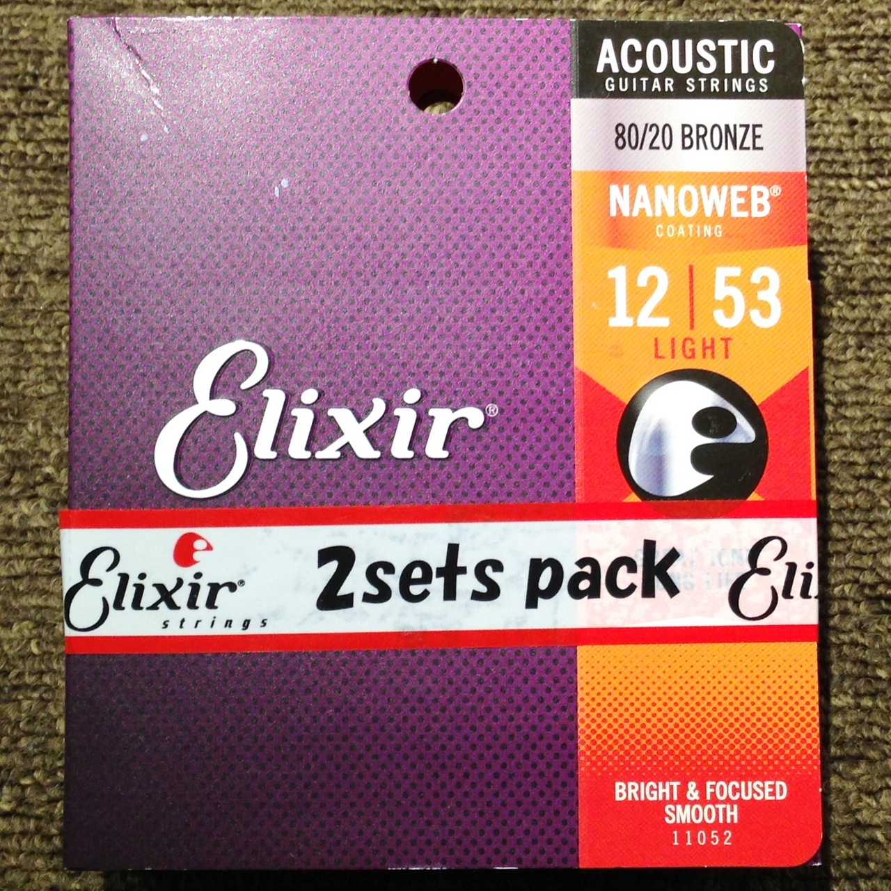 Elixir エリクサー アコースティック弦 1253 弦 12個セット