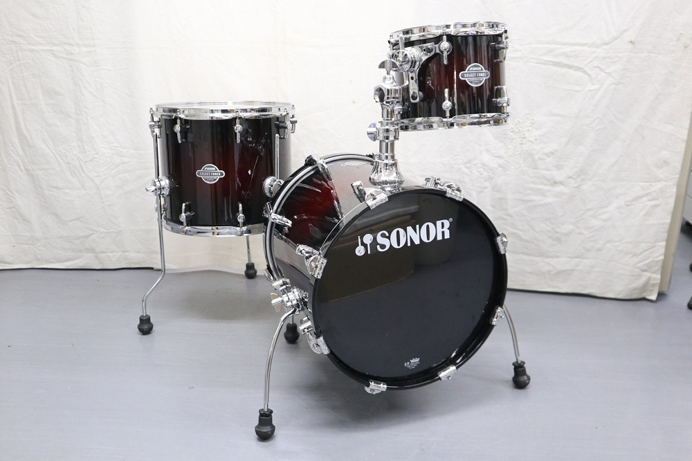 SONOR SELECT FORCE ソナー ドラムセット 3点 - 楽器、器材