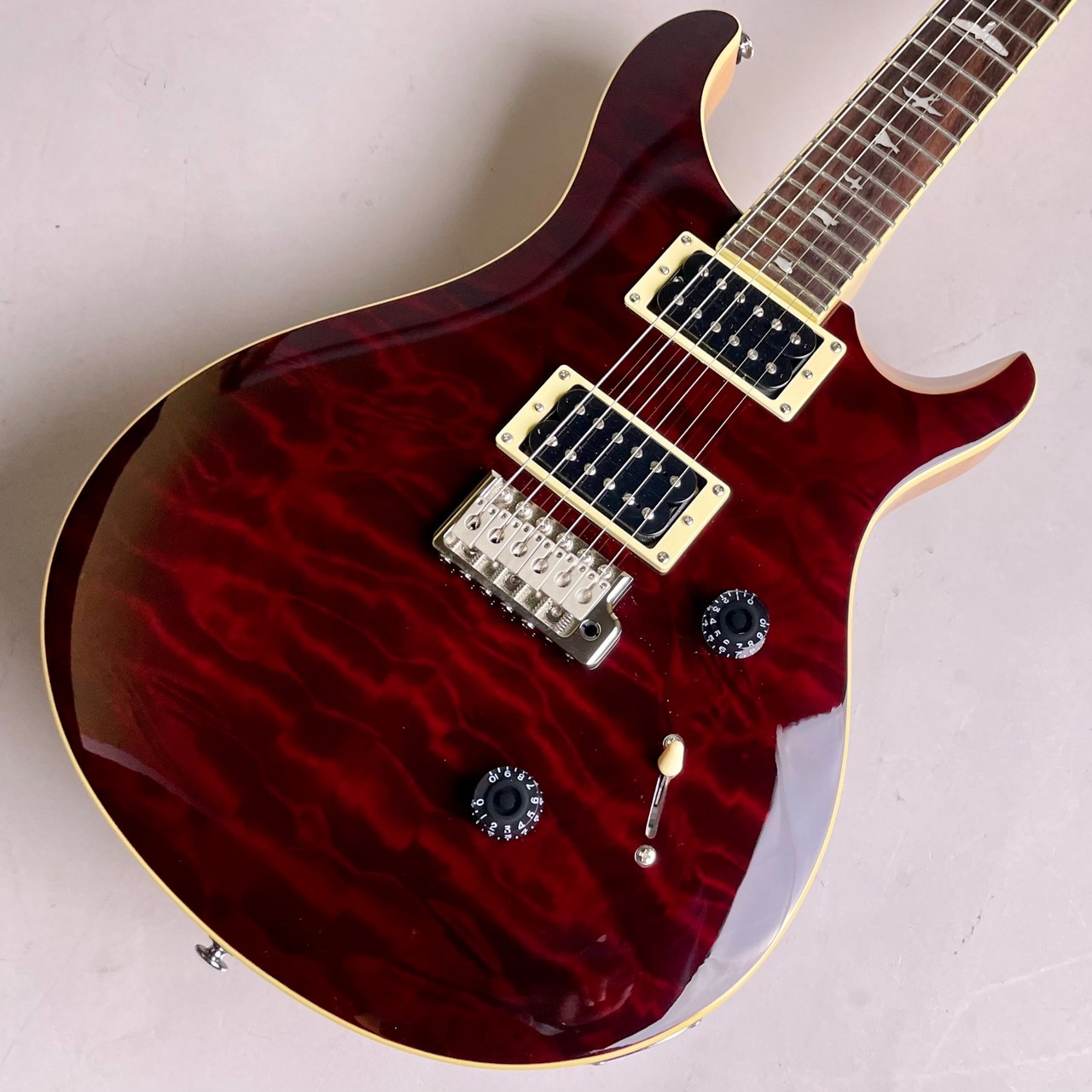 ☆超目玉】 PRS SE CUSTOM 24 QM LTD Black Cherry tbg.qa