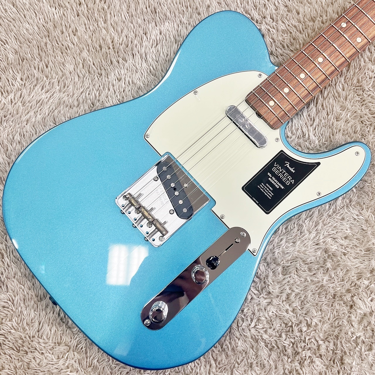 Fender Vintera '50s Telecaster Modified Lake Placid Blue / Pau