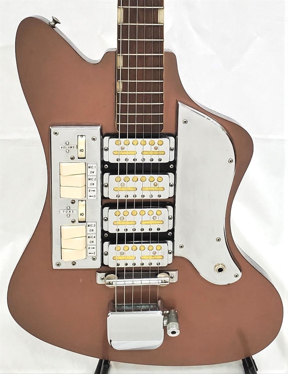 TEISCO テスコ SS-4L ヴィンテージ・ビザールギター 1960年代製 - ギター