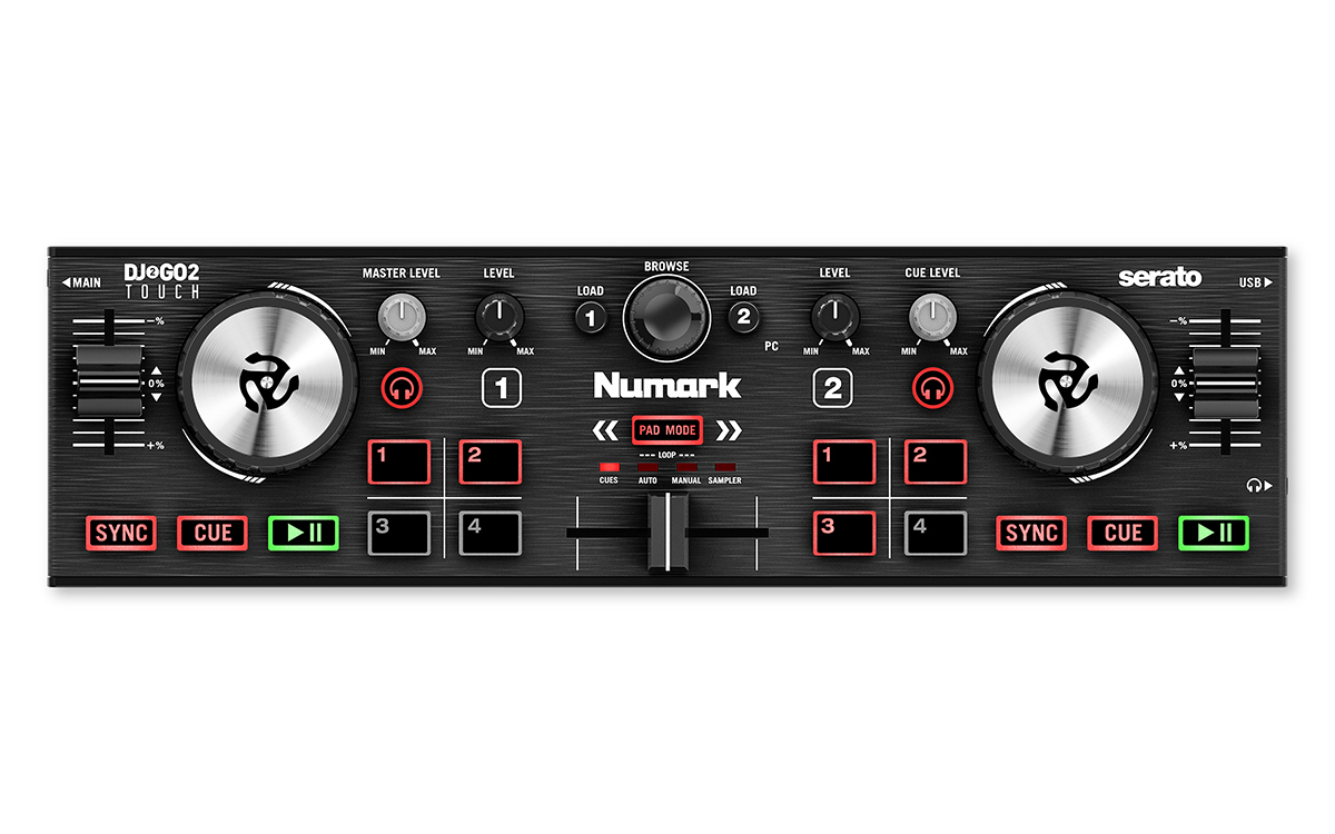 Numark DJ2GO2 Touch 【動画レビューあり】（新品）【楽器検索デジマート】