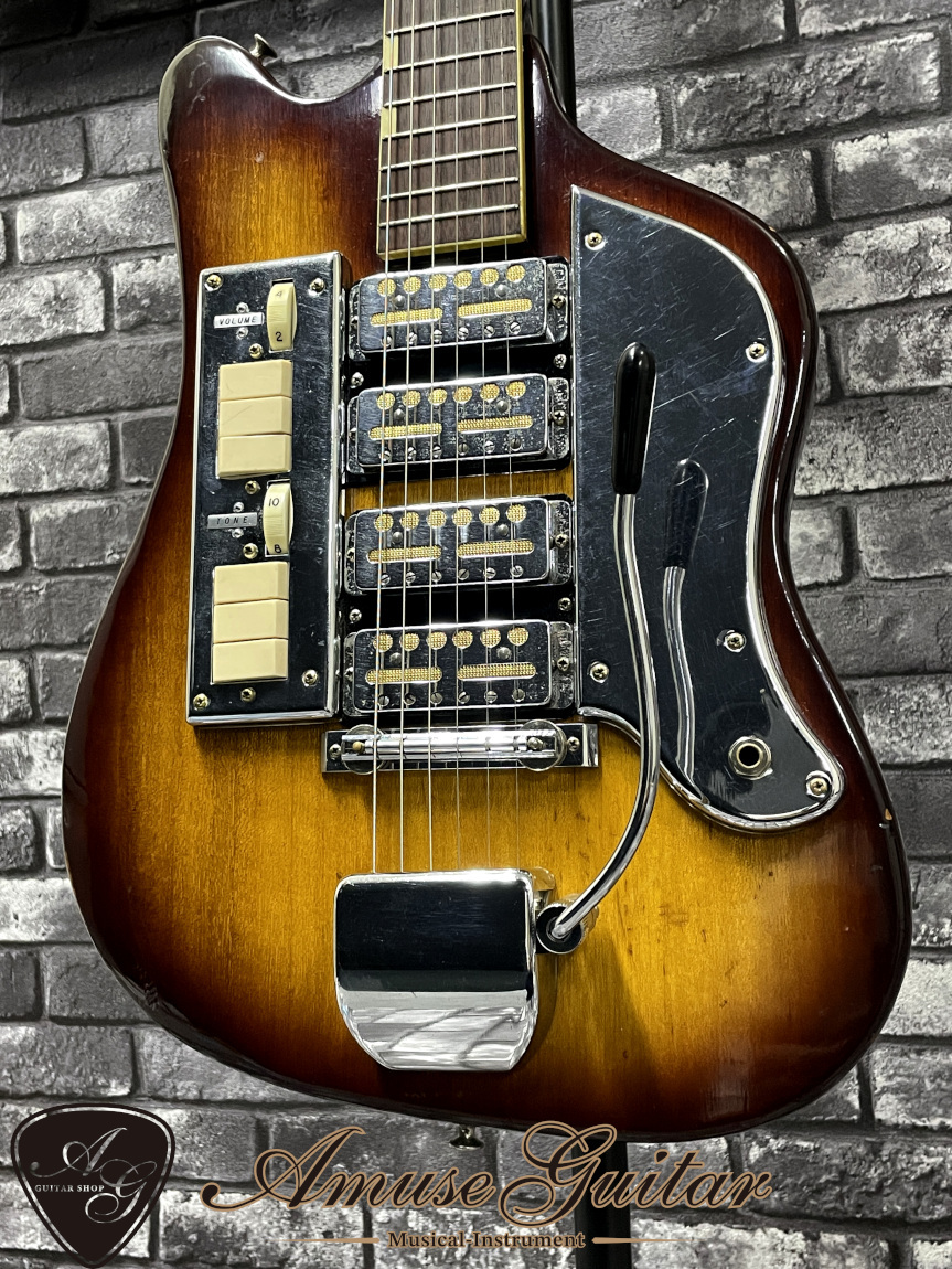 Teisco SS-4L # SUNBURST 1960年代製【4 GOLD FOIL PICKUPS】