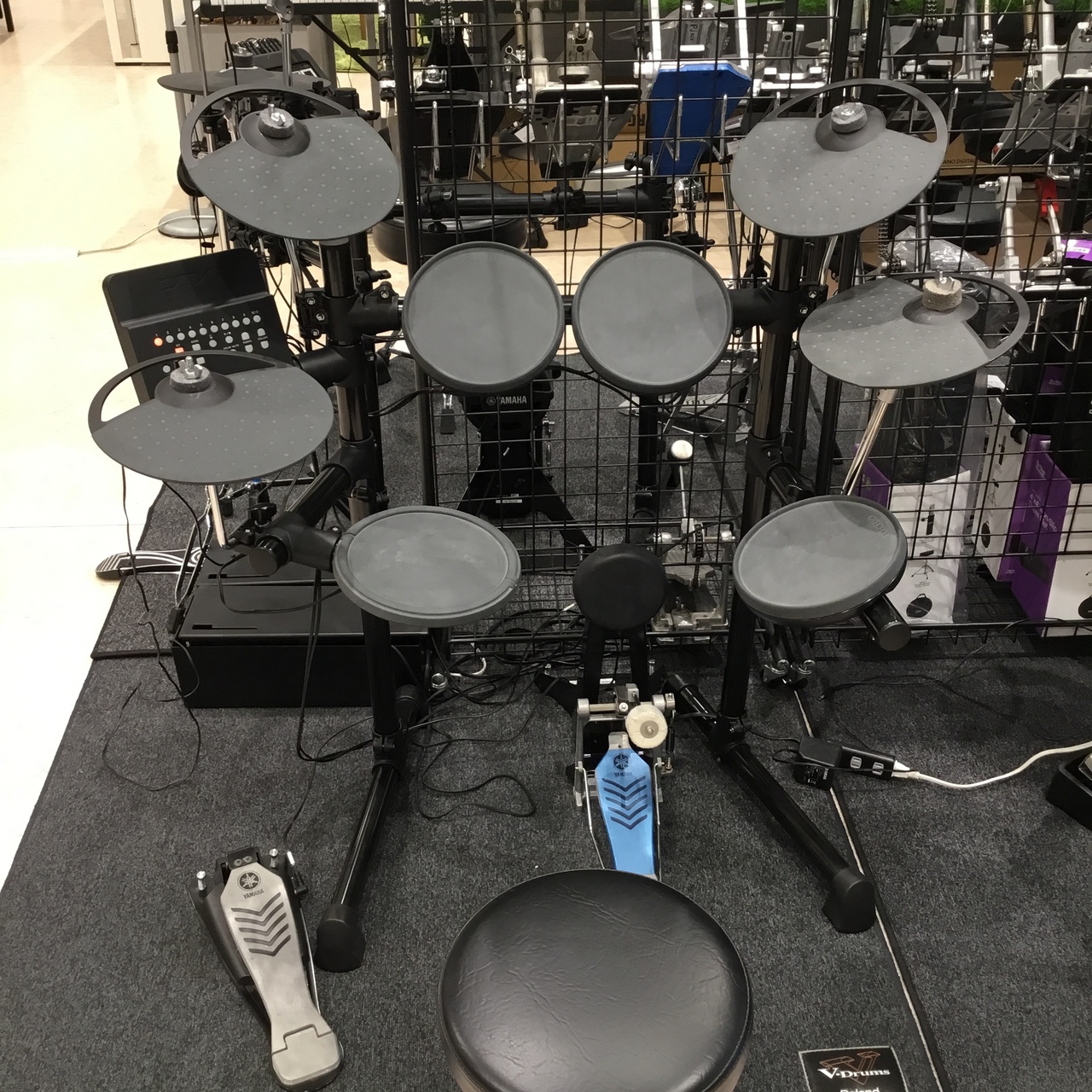 YAMAHA (ヤマハ)DTX450K+PCY90AT 電子ドラムセット【USED】（中古