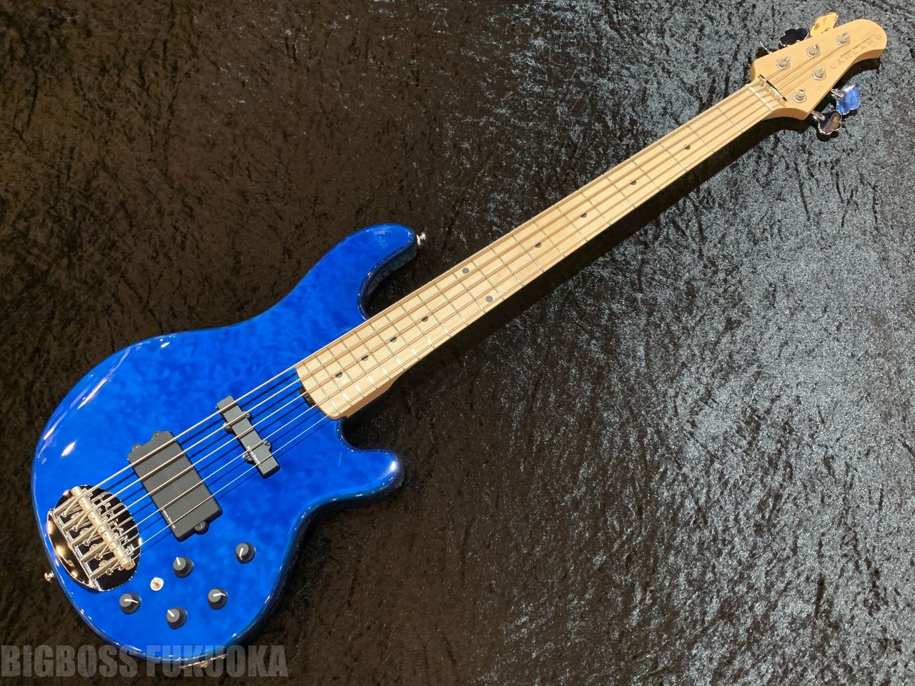 Lakland Skyline Series SK-5DX 【Blue Translucent / Maple FB