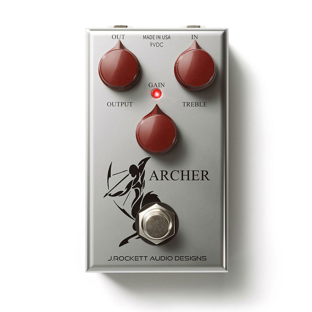 J Rockett Audio Designs (JRAD) Archer オーバードライブ ギター