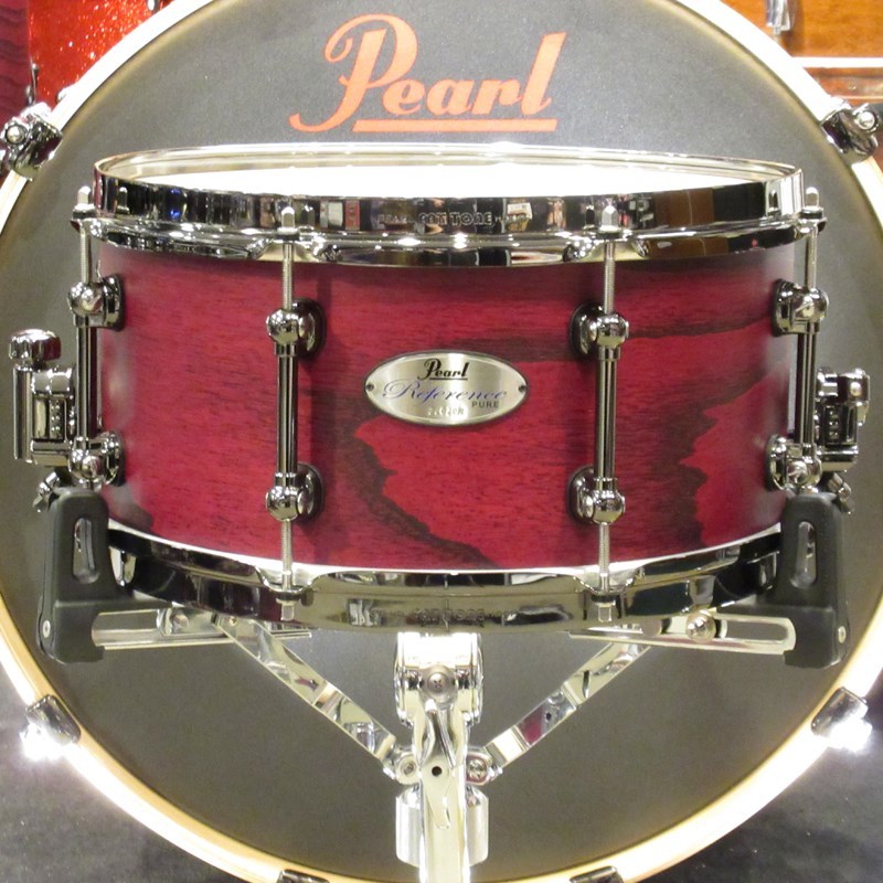 Pearl Reference PURE Snare Drum 13×6.5 / Scarlet Ash w/Black