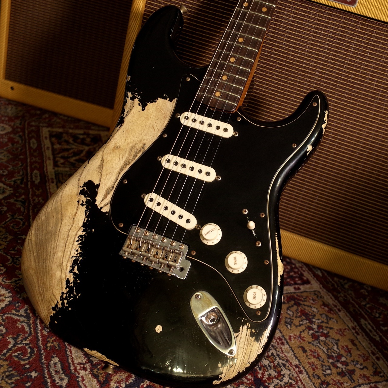 fender custom shop black