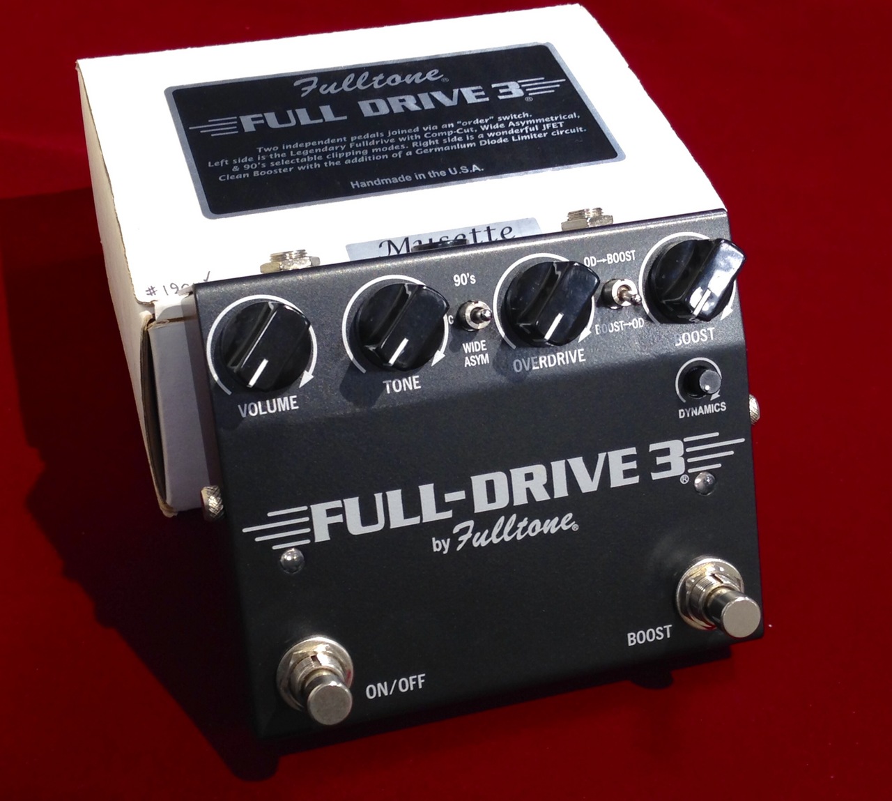 Fulltone Full Drive 3 中古 箱付 4月日まで送料無料 中古 送料無料 楽器検索デジマート