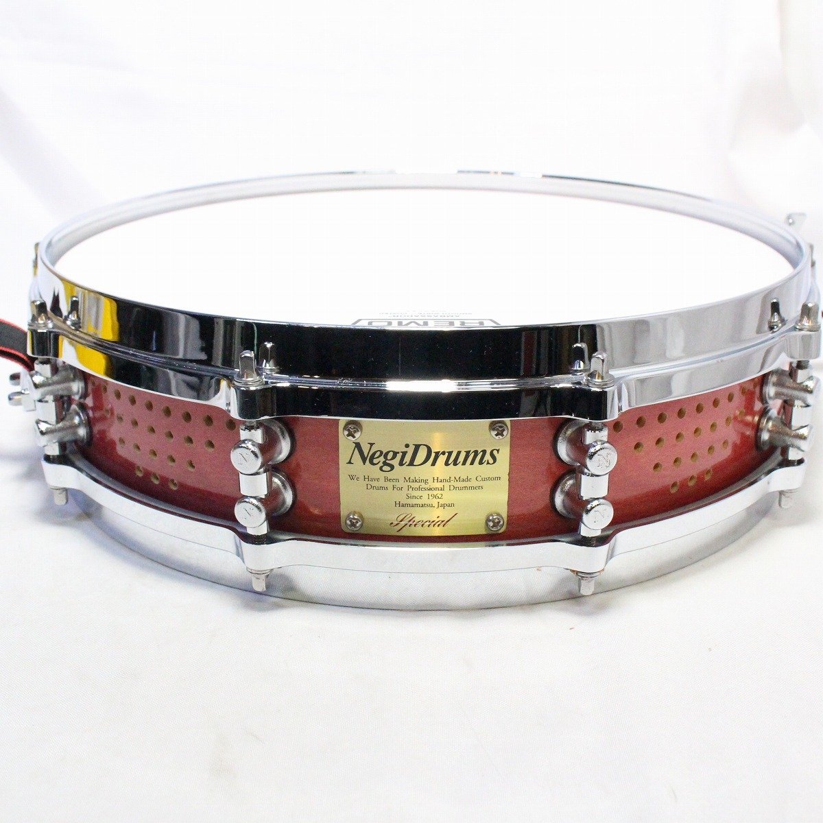 NEGI 14x3.5 Maple Snare with High Impact Hole ネギ スネアドラム