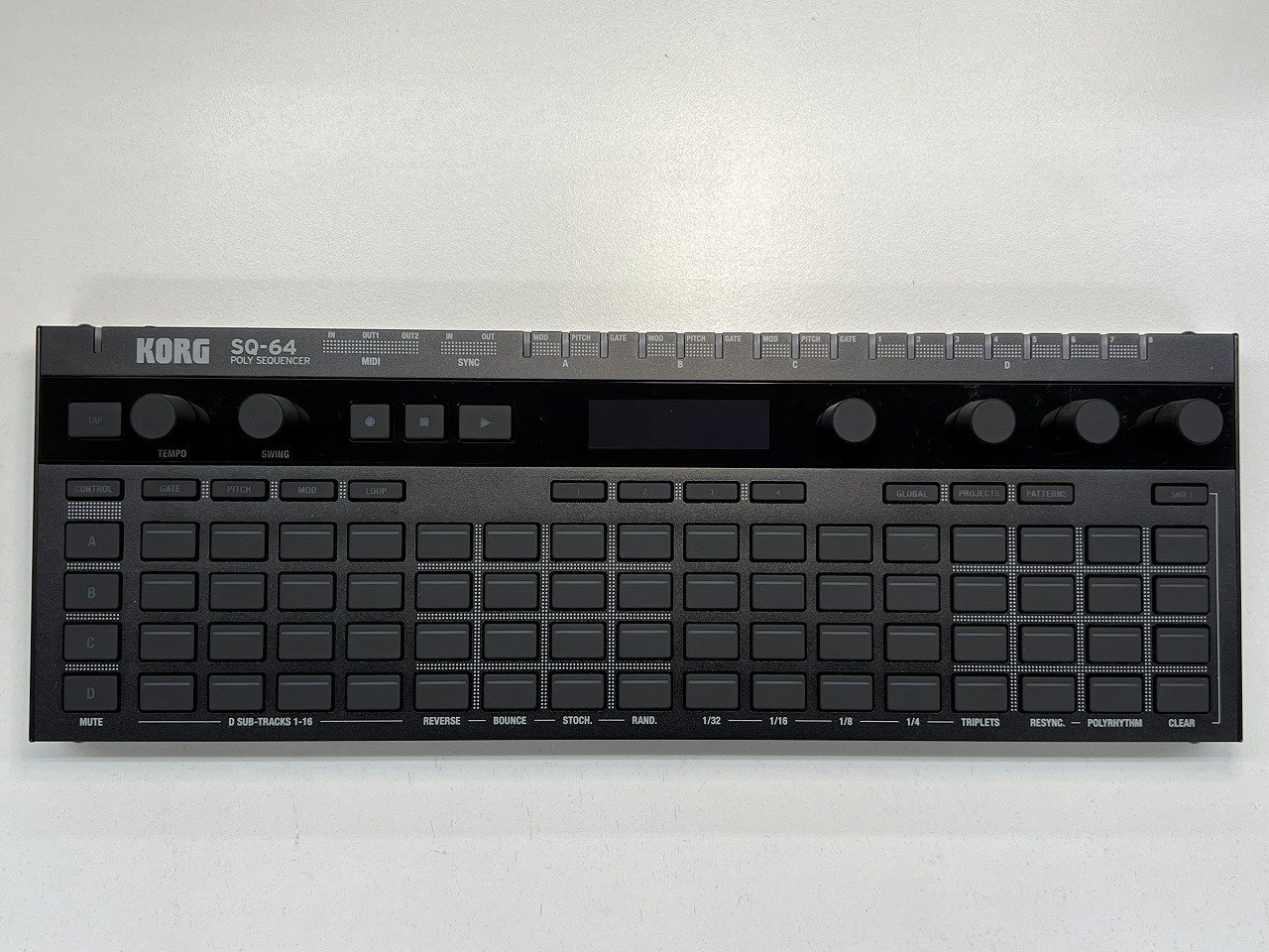 KORG SQ-64 ポリフォニック・ステップシーケンサー【WEBSHOP】（新品