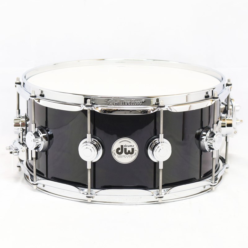 dw Collector's Pure Maple Snare Drum VLT 14×6.5／GLOSS BLACK ...