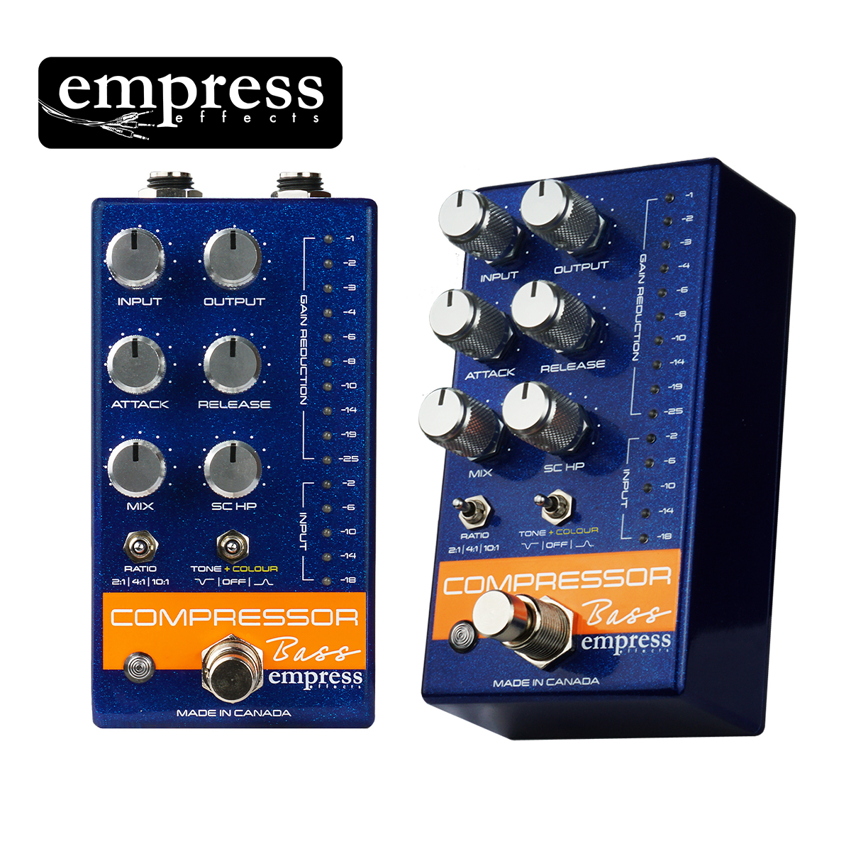 Empress Effects Bass Compressor Blue │ コンプレッサー/リミッター