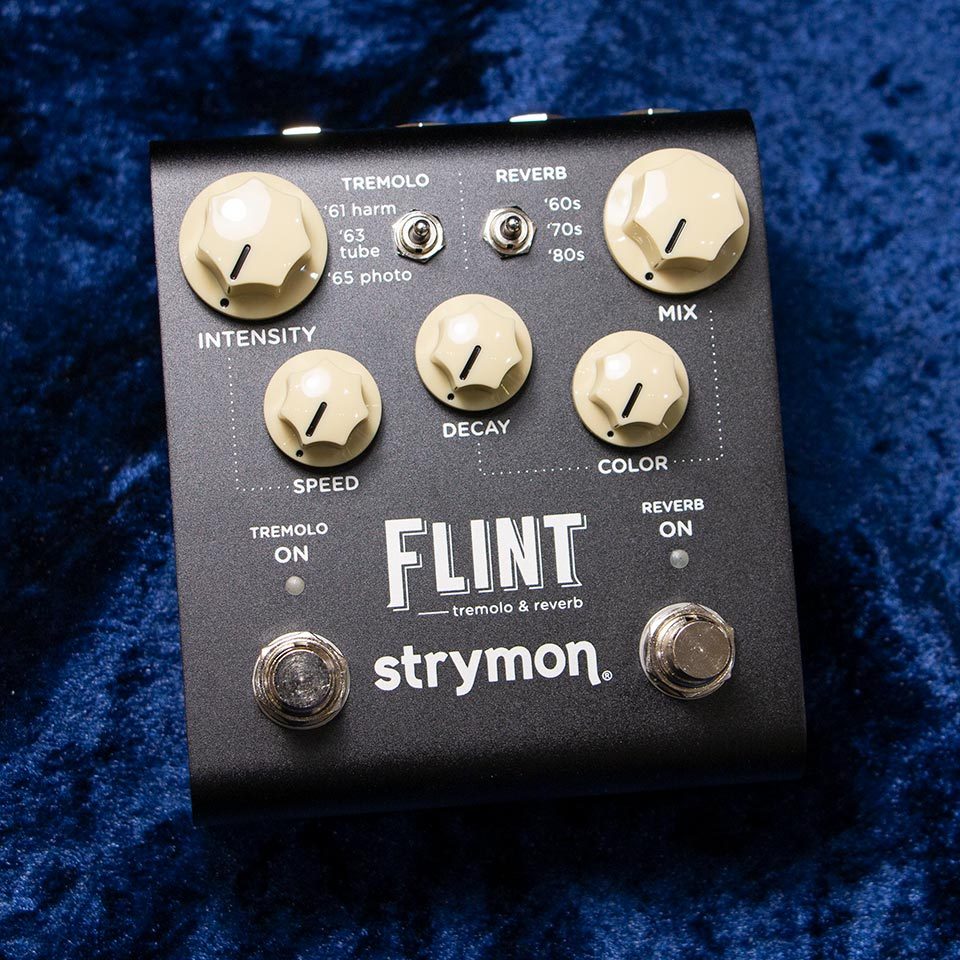 激安 新品未開封 strymon flint ストライモン リバーブ トレモロ