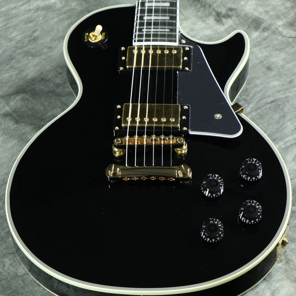 Epiphone Inspired by Gibson Les Paul Custom Ebony エレキギター ...