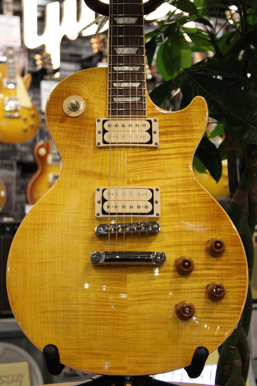 Gibson Les Paul Standard Plus Top w/ '60s Neck Profile Trans Amber ...