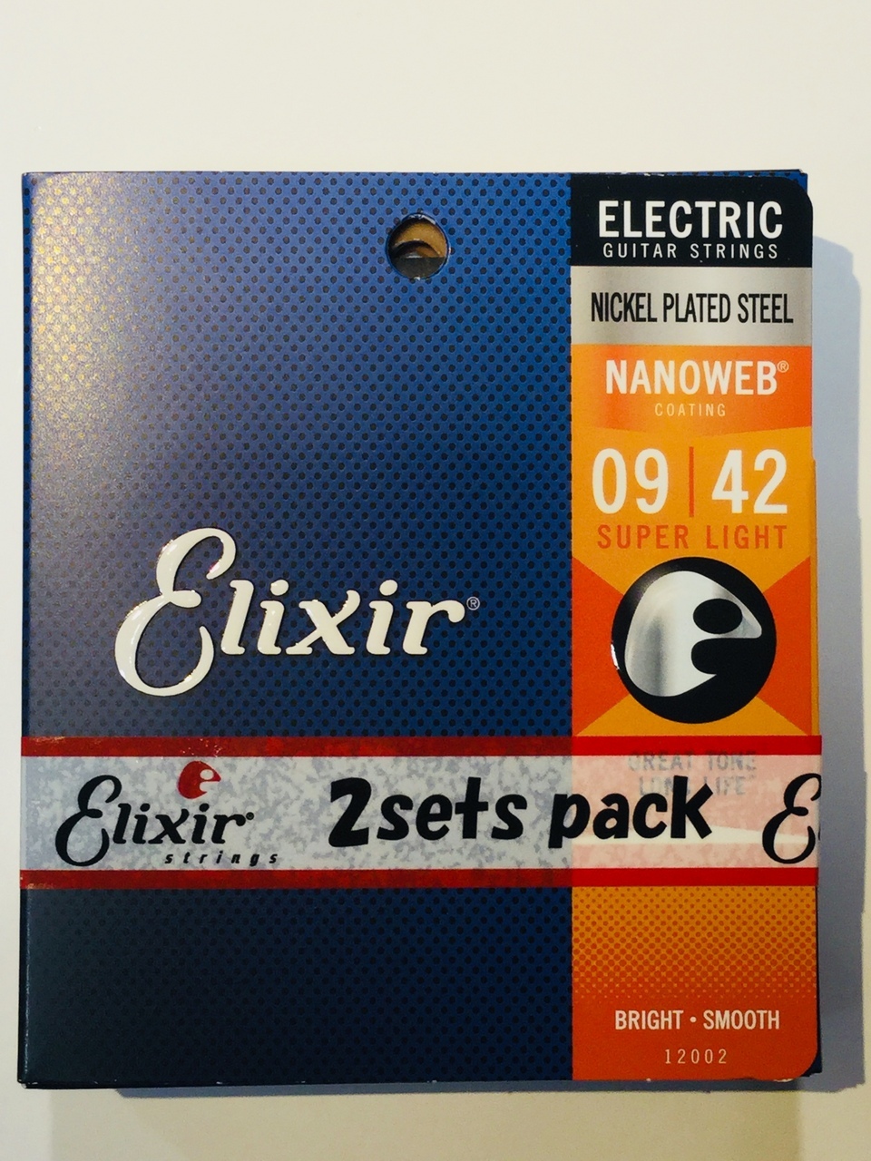 Elixir エレキギター弦 NANOWEB スーパーライト 2セットパック 12002-2PACK（新品）【楽器検索デジマート】