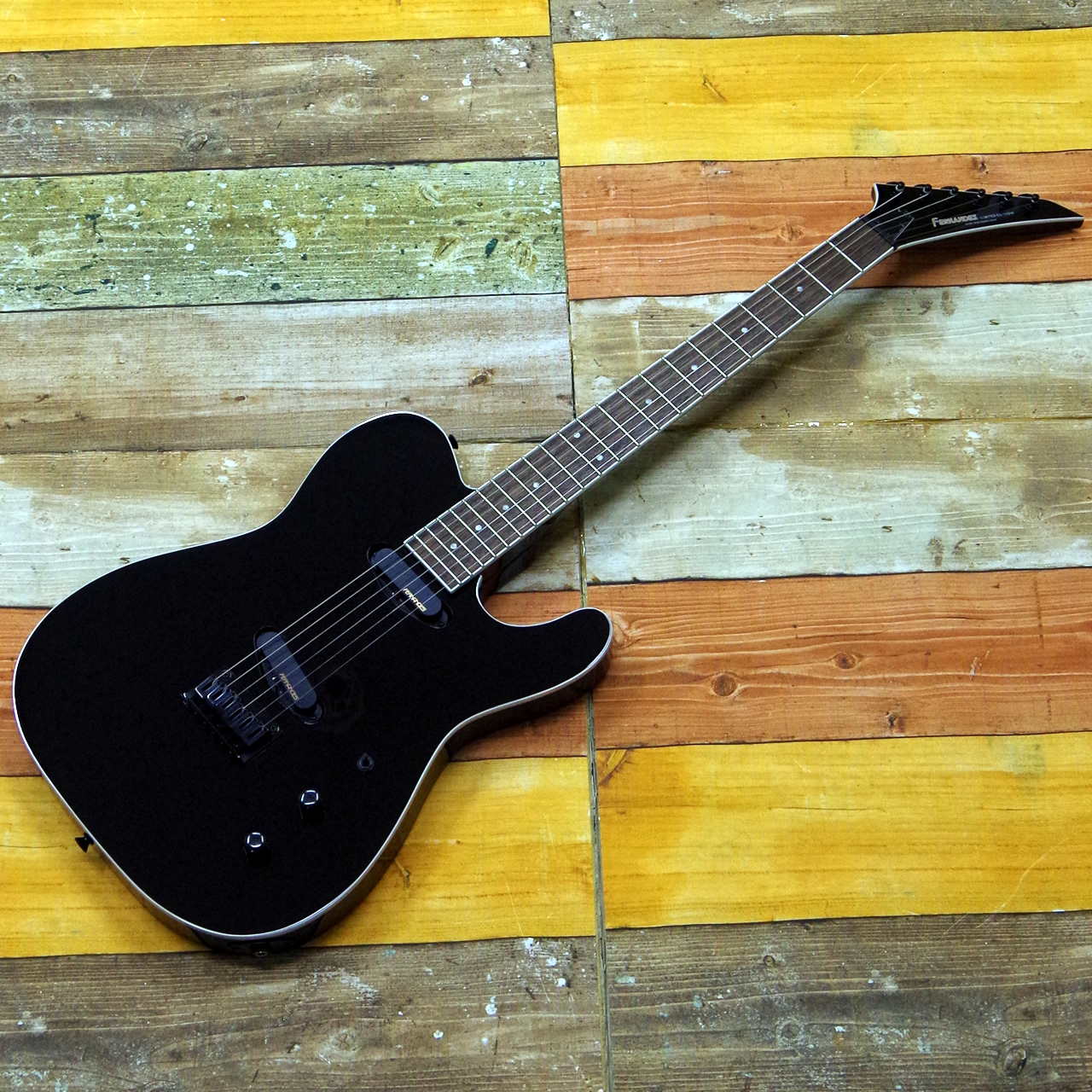 FERNANDES TEJ-STD 2S '19/BLACK（新品）【楽器検索デジマート】