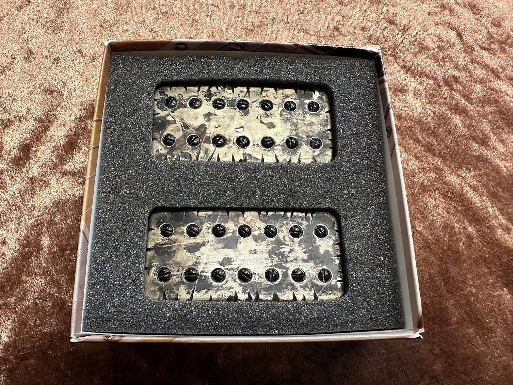 Bare Knuckle Pickups Aftermath 7 String Set -CAMO BATTLE WORN- 【7