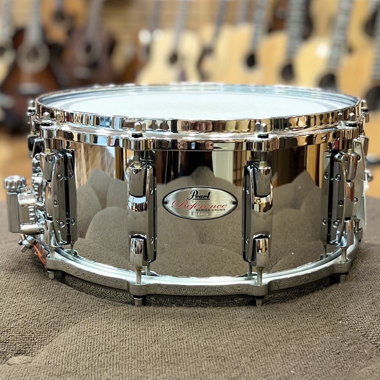 割引可 Pearl Reference Cast Steel スネア 14×6.5 - 楽器/器材