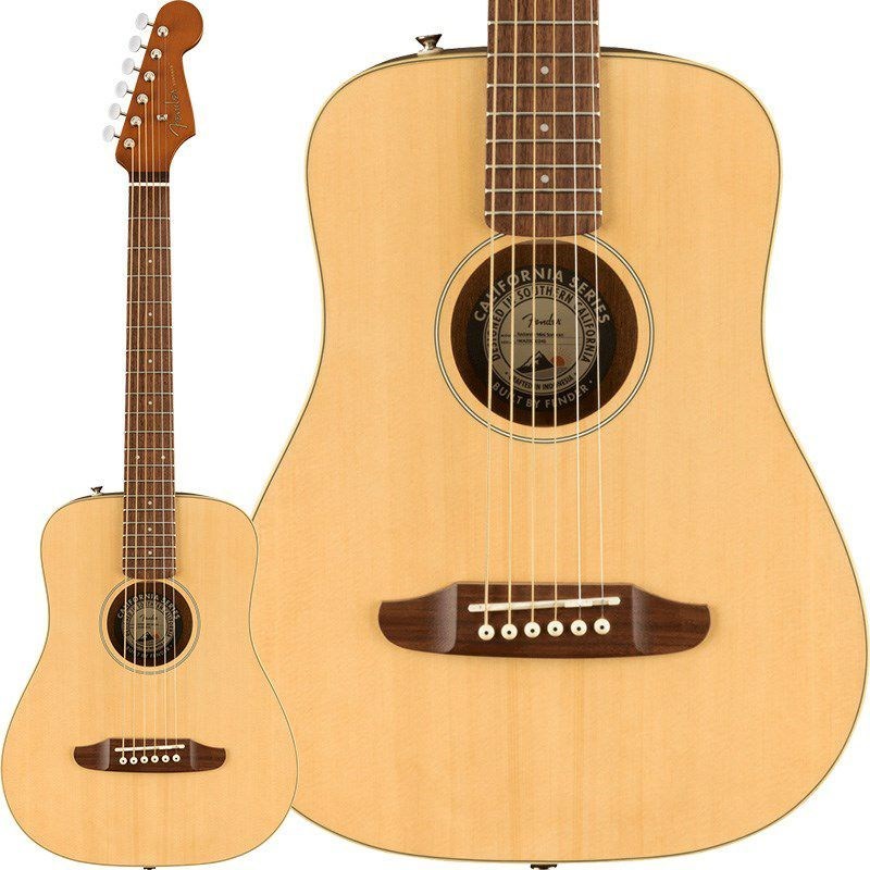 Fender Acoustics Redondo Mini (Natural) 【数量限定チョイ傷超特価】（新品特価）【楽器検索デジマート】