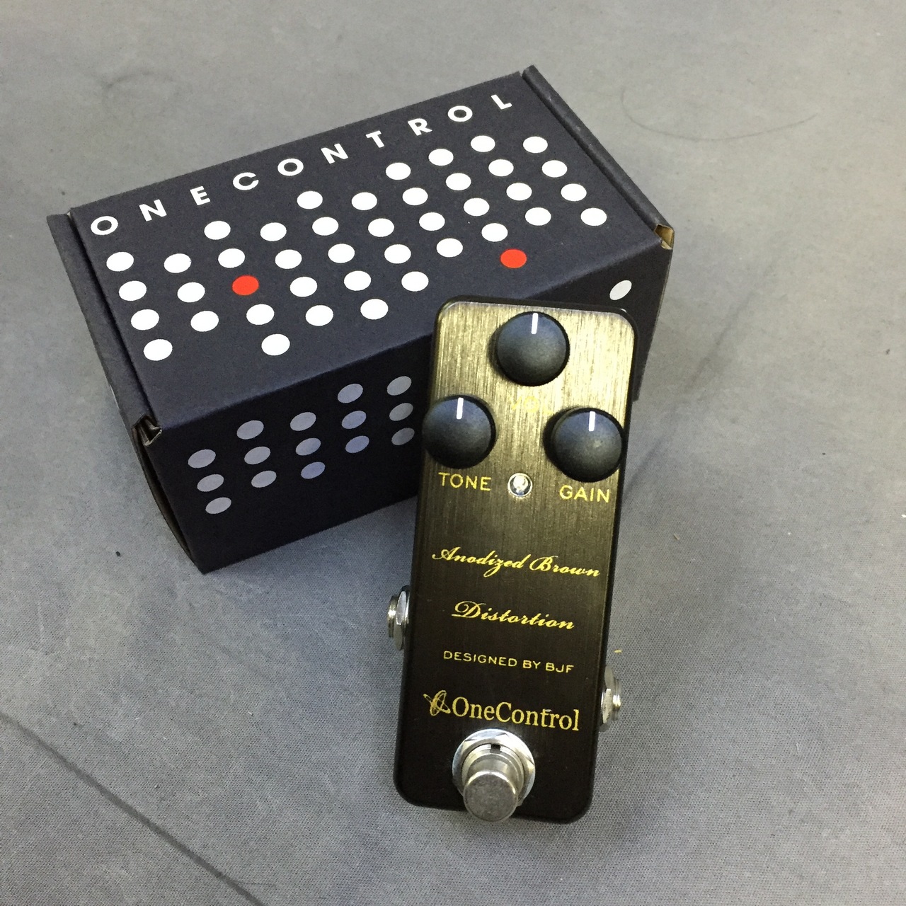 ONE CONTROL Anodized Brown Distortion（中古）【楽器検索デジマート】