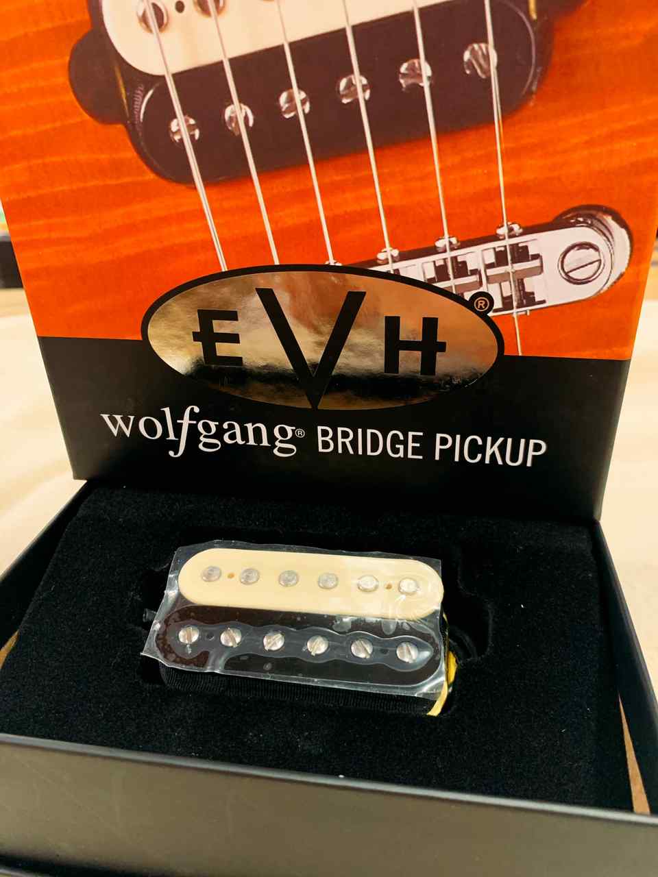 正規品直輸入】 EVH wolfgang ピックアップ ブリッジ ゼブラ ギター