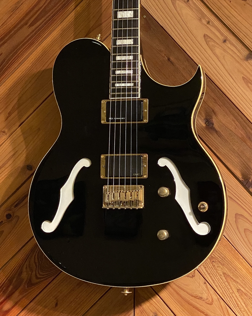 FERNANDES MV-95HT BLACK 布袋寅泰（中古）【楽器検索デジマート】