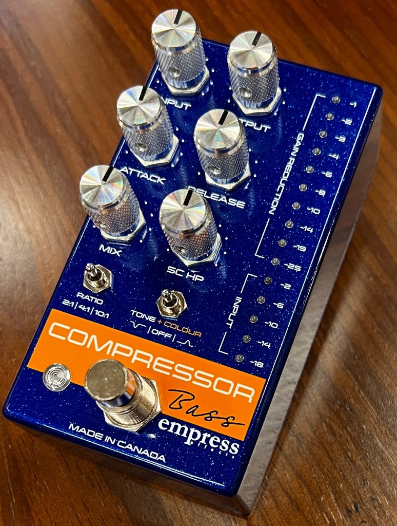 Empress Effects Bass Compressor -Blue Sparkle-【NEW】（新品/送料
