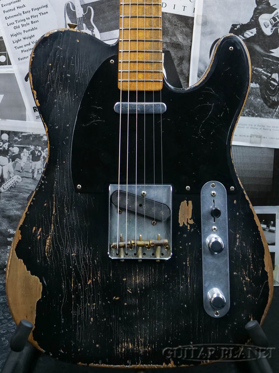 Fender Custom Shop MBS 1952 Roasted Telecaster Relic -Black- by