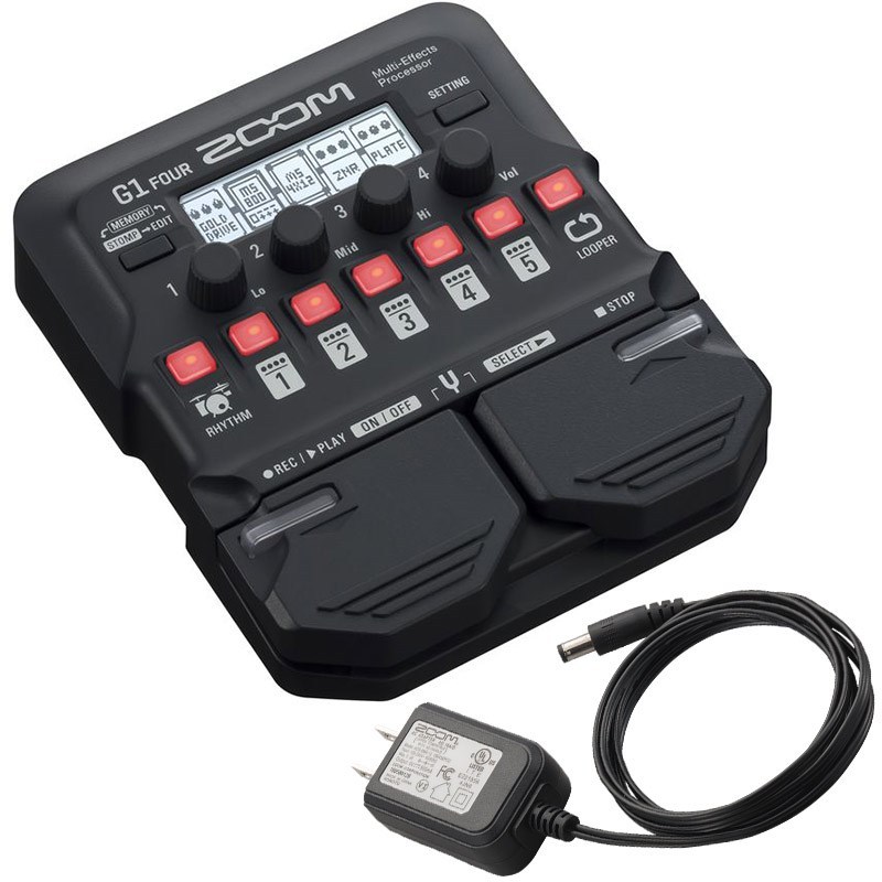 ZOOM G1 FOUR + AD-16A/D SET（新品/送料無料）【楽器検索デジマート】