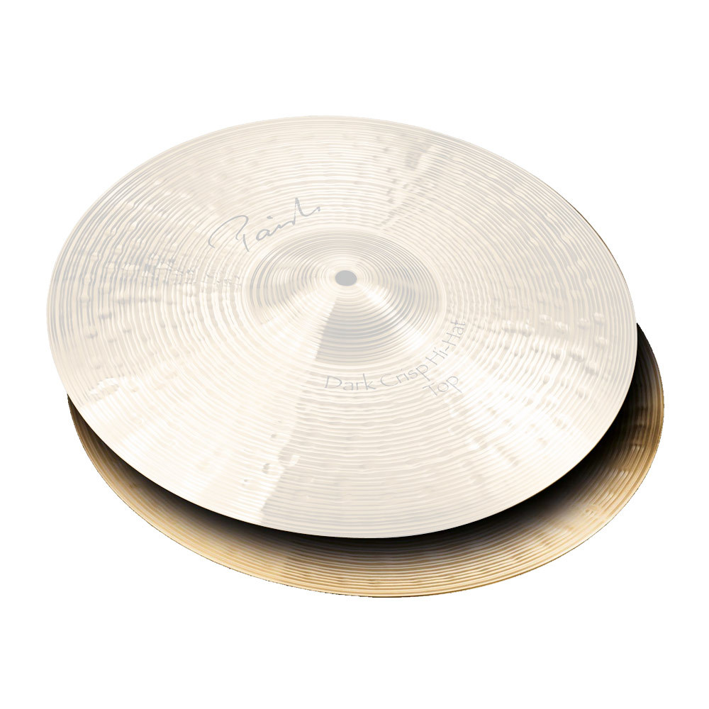 PAiSTe Signature Dark Crisp Hi-Hat BOT 14” ハイハットシンバル