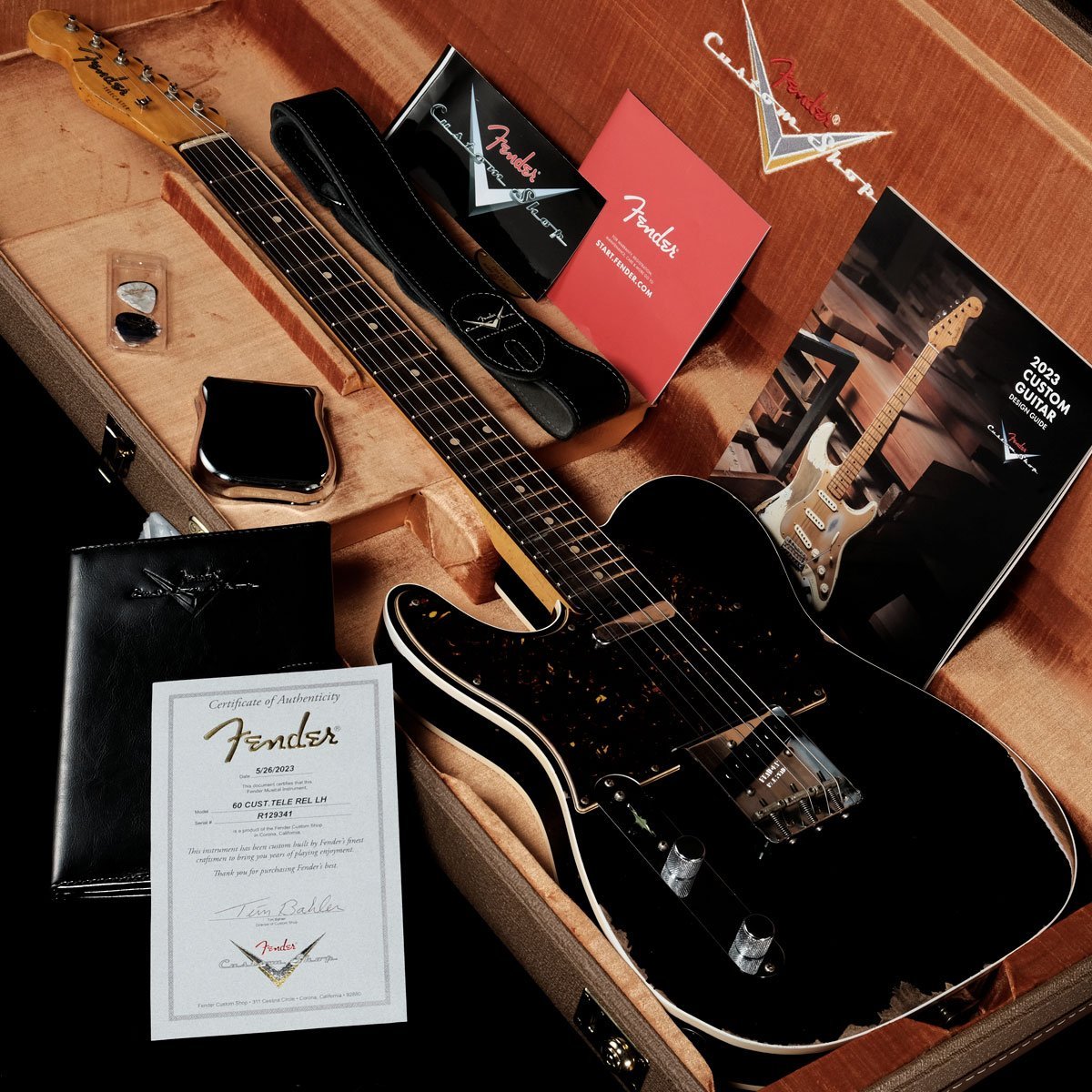 Fender Custom Shop Custom Built 1960 Custom Telecaster Relic Faded