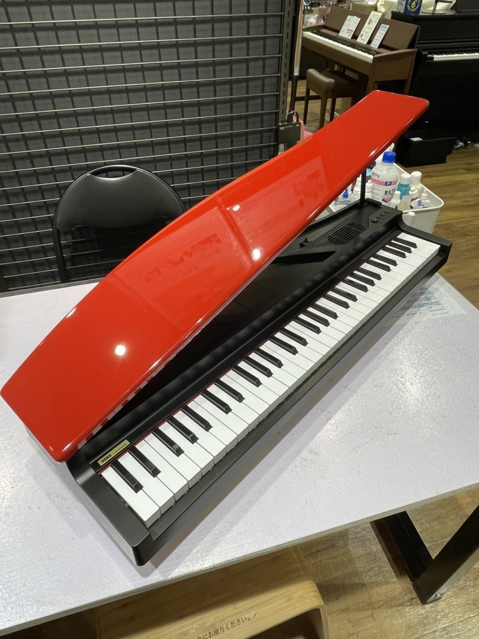 おトク】 KORG micro PIANO コルグ マイクロピアノ（レッド）[送料込み ...