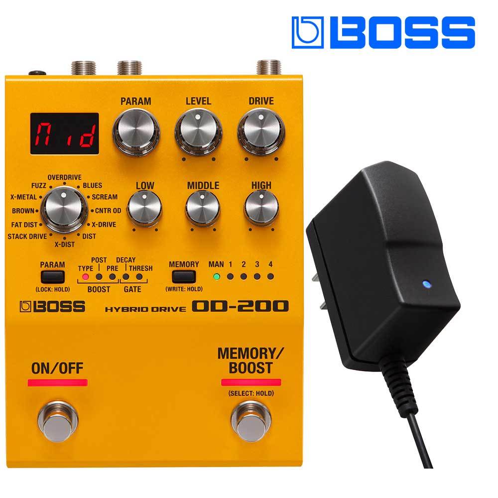 BOSS OD-200 HYBRID DRIVE 【ACアダプターセット】（新品特価/送料無料